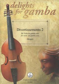 Divertissements für Viola da Gamba solo Vol. 2 