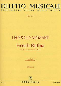 Frosch-Parthia C-Dur Erstdruck 