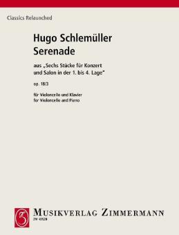 Serenade op. 18/3 Standard