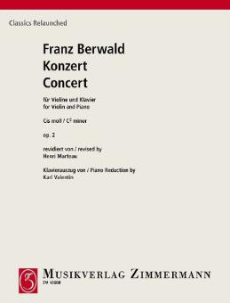 Konzert cis-Moll op. 2 Standard