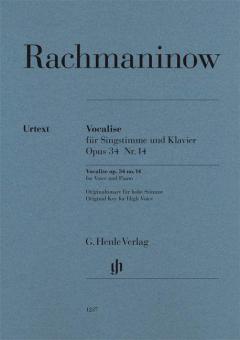 Vocalise op. 34 no 14 