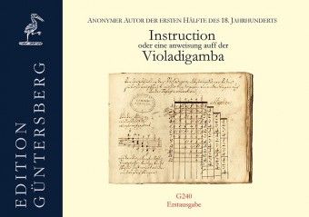 Instruction oder eine anweisung auff der Violadigamba 