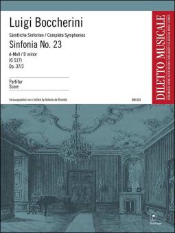 Sinfonia Nr. 23 d-Moll G 517 op. 37/3 