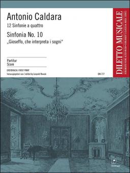 Sinfonia No. 10 c-Moll Gioseffo,che interpreta i sogni 