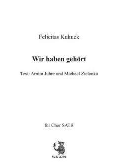 Wir haben gehört 