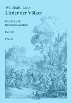 Lieder der Völker, Blockflötenquartette, Heft 20 