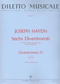 Divertimento IV G major Hob. IV:9 