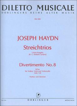 String Trio No. 8 B flat major Hob. V:8 