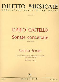 Settima Sonata in G Sonate concertate, Libro primo 