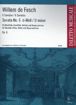 Sonata Nr. 6 d-Moll op.6/6 