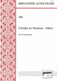 2 frühe In Nomine-Sätze 