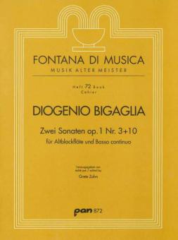 2 Sonaten op. 1 Nr. 3+ 10 