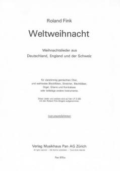 Weltweihnacht 