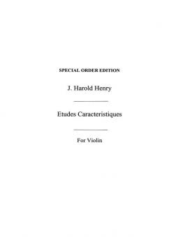 Etudes Caracteristiques 