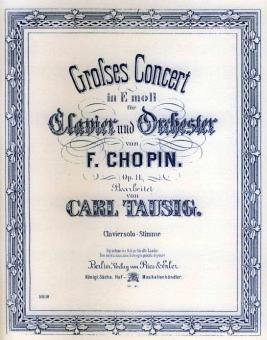 Großes Konzert e-Moll op. 11 