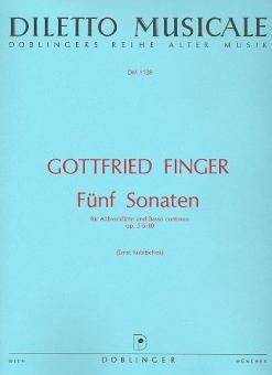 5 Sonaten op. 3/6-10 