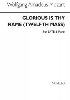 Glorious Is Thy Name 