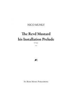 The Reverend Mustard His Installation Prelude 