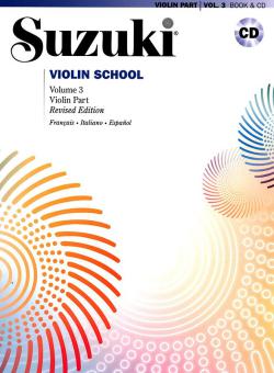 Suzuki Violin School - Vol. 3 + CD 