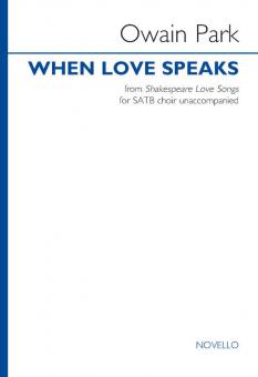 When Love Speaks 