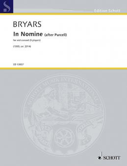 In Nomine (after Purcell) Standard