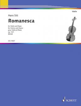 Romanesca op. 13/1 Standard