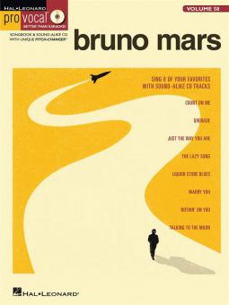 Pro Vocal Vol.58: Bruno Mars (Men's Edition) 