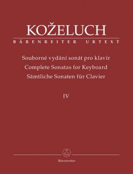 Complete Sonatas for Keyboard Vol. 4 