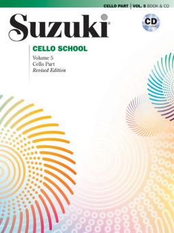 Suzuki Cello School 5: Cello Part & CD 