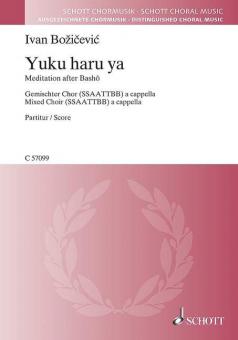 Yuku haru ya (Spring passes) Standard
