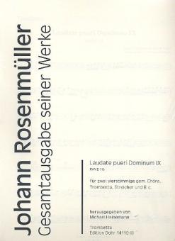 Laudate pueri Dominum IX 