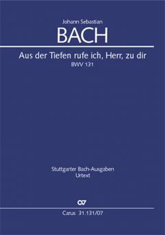 Aus der Tiefen rufe ich, Herr, zu dir 