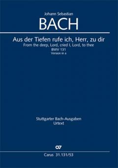 Aus der Tiefen rufe ich, Herr, zu dir Standard