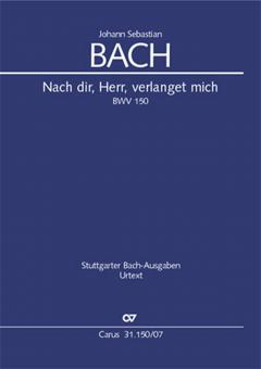 Nach dir, Herr, verlanget mich 