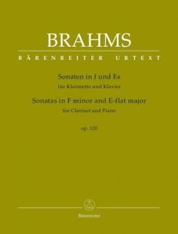 Sonatas in F minor and E-flat major op. 120 Standard