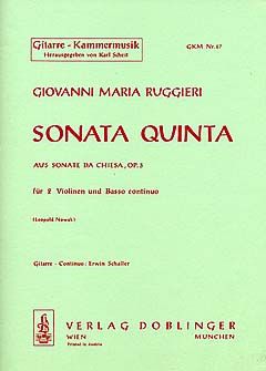 Sonata quinta g-Moll 