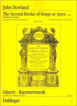 The Second Booke of Songs or Ayres 