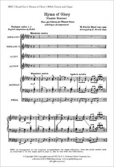Hymn Of Glory 