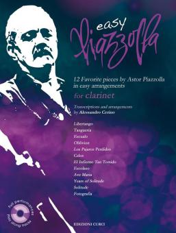 Easy Piazzolla for Clarinet 