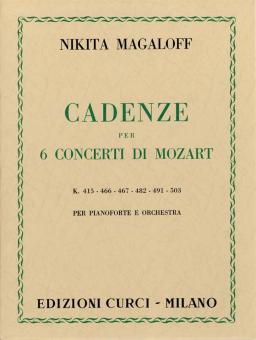 Cadenze per 6 Concerti Di Mozart 