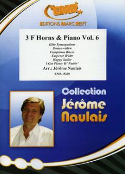 3 F Horns & Piano Vol. 6 Standard
