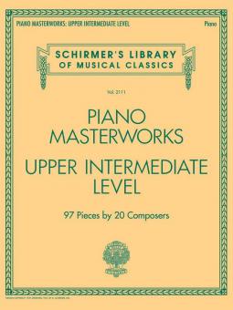 Piano Masterworks - Upper Intermediate Level 