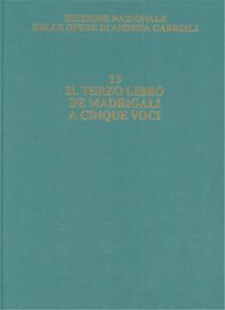 Il Terzo Libro de Madrigali 