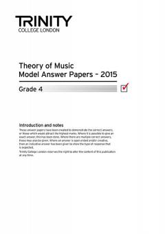 Theory Model Answer Papers Grade 4 2015 