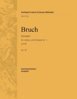 Konzert für Violine und Orchester Nr.1 g-moll op.26 