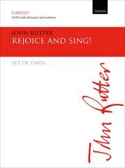 Rejoice and sing! 