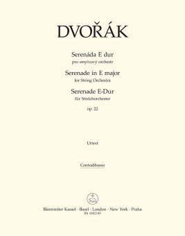 Serenade E major op. 22 
