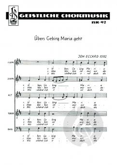 Übers Gebirg Maria geht 