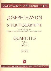 String quartet E flat major Hob. II:6 op. 0 