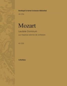 Laudate Dominum aus Vesperae solennes de Confessore KV 339 